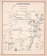 Farmington, New Hampshire State Atlas 1892 Uncolored